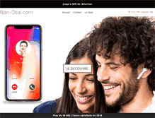 Tablet Screenshot of bon-deal.com